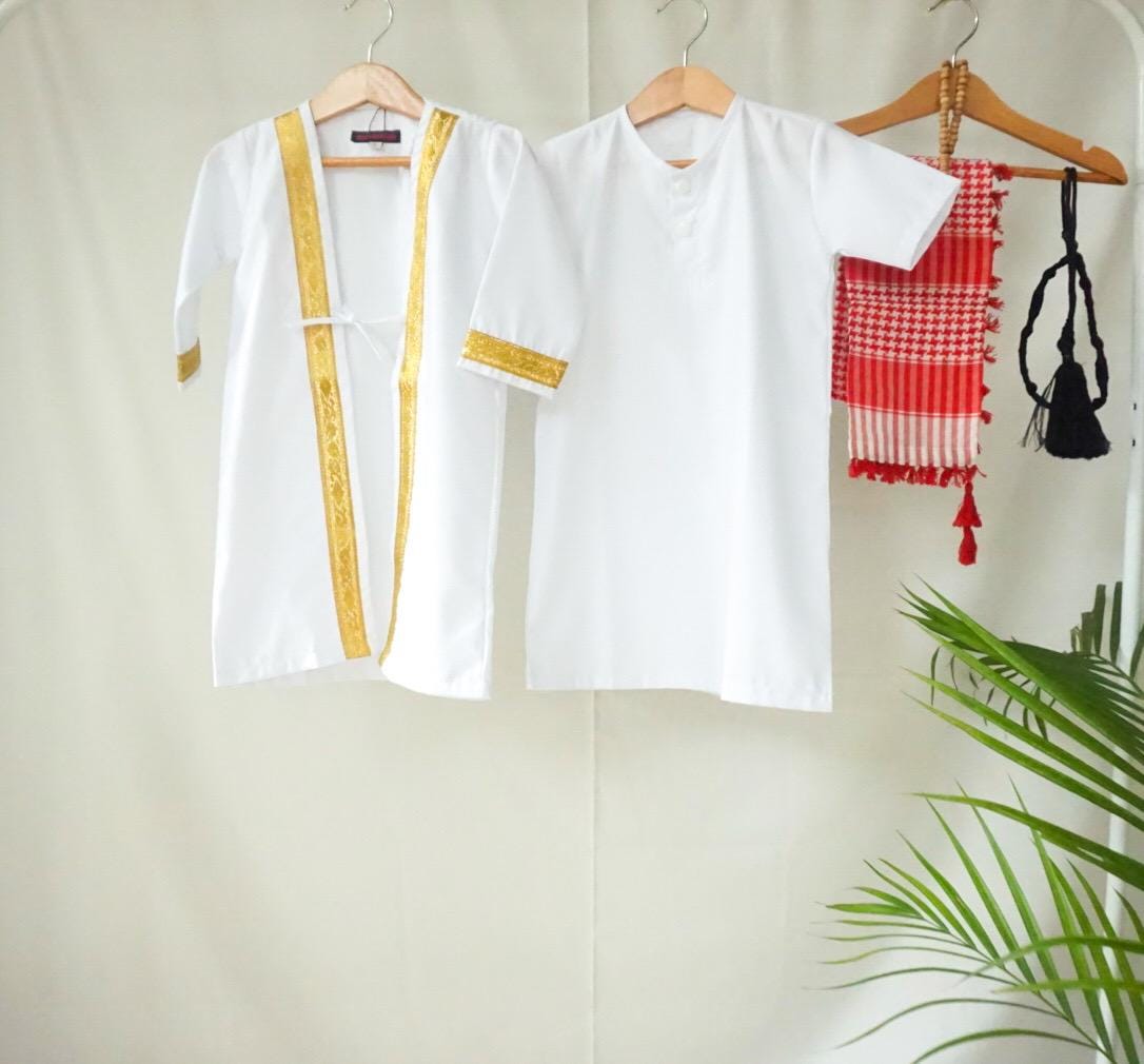 ASYKAR Baby Boy Thobe Set | Arabian Outfit for Ramadan & Eid
