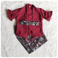 SIFON KUTUBARU Baby Kebaya Set with Long Batik Skirt | Traditional Outfit (0–2.5 Years)