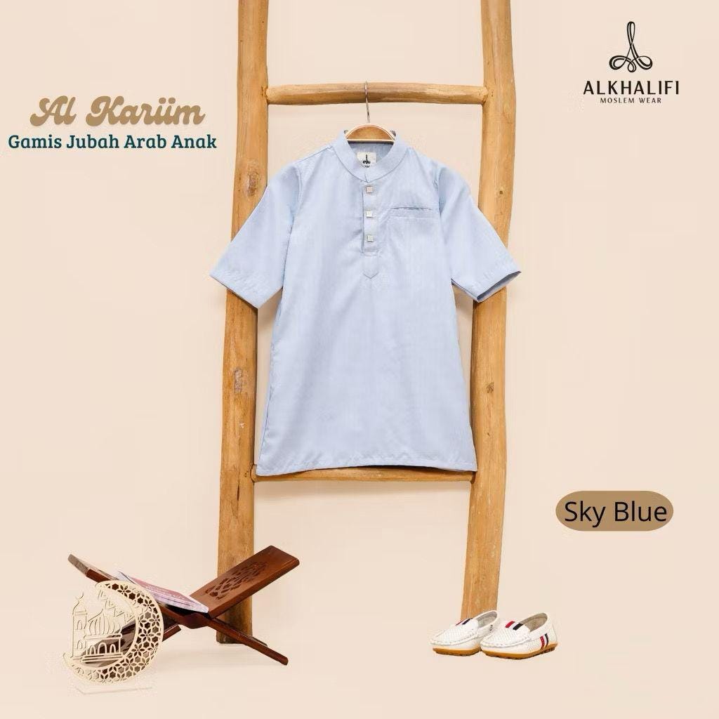 AL KARIIM Baby Boy Khamis | Arabian Thobe (0–24 Months)