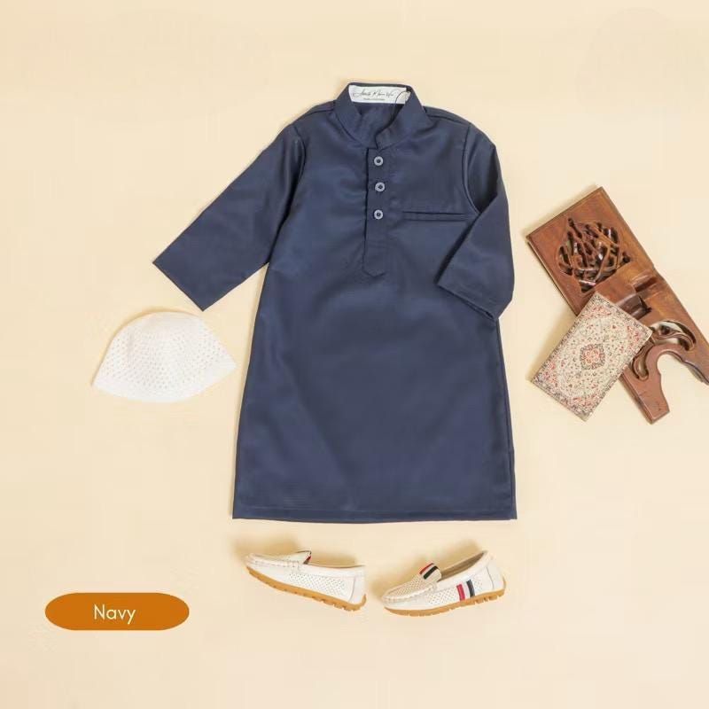 ADAM Baby Boy Khamis | Arabian Thobe for 0–24 Months
