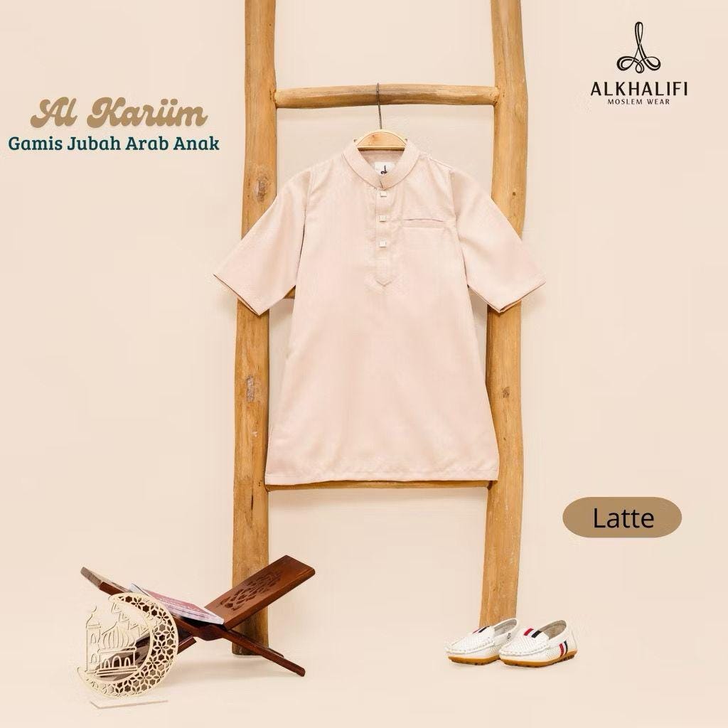 AL KARIIM Baby Boy Khamis | Arabian Thobe (0–24 Months)
