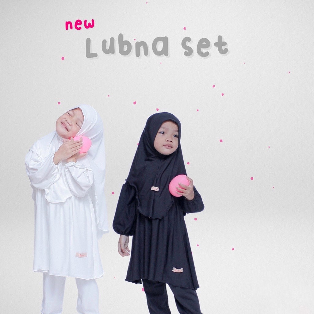 LUBNA Baby Tunic & Hijab Set | Muslim Outfit for Girls (0–3 Years)