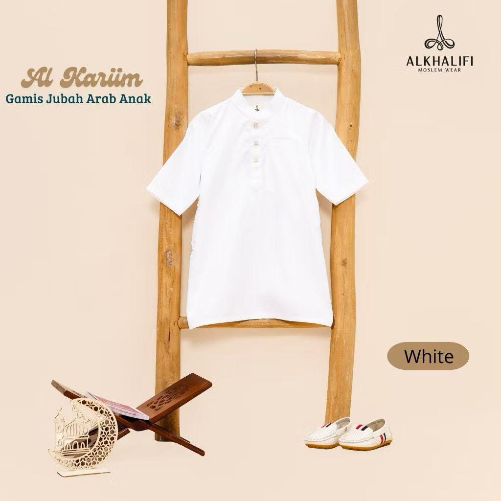 AL KARIIM Baby Boy Khamis | Arabian Thobe (0–24 Months)