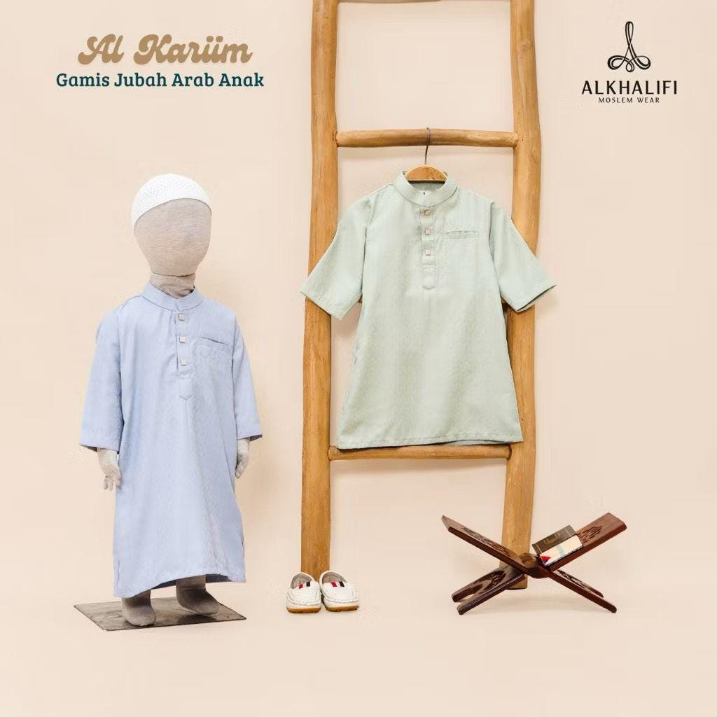 AL KARIIM Baby Boy Khamis | Arabian Thobe (0–24 Months)